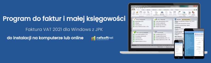 Fakturowanie z magazynem przy pomocy program Rafsot