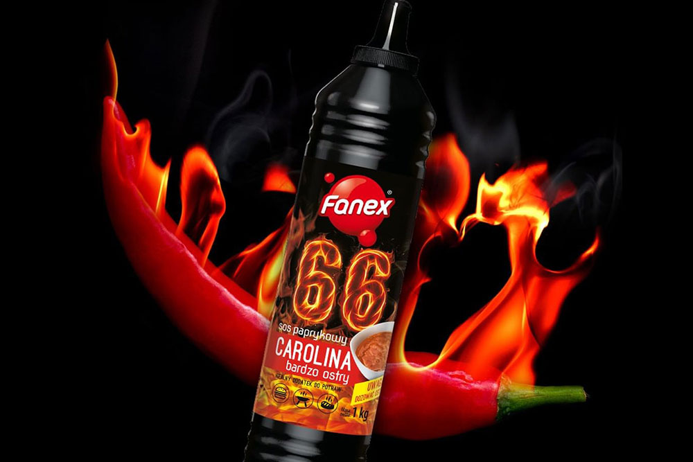 Bardzo ostry sos Carolina Fanex