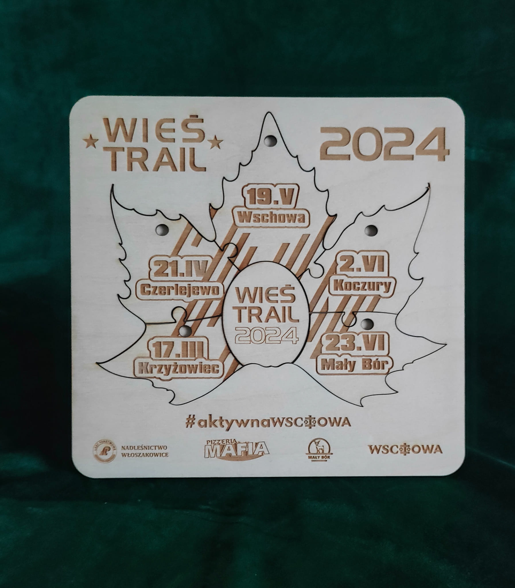 medal wieś trail