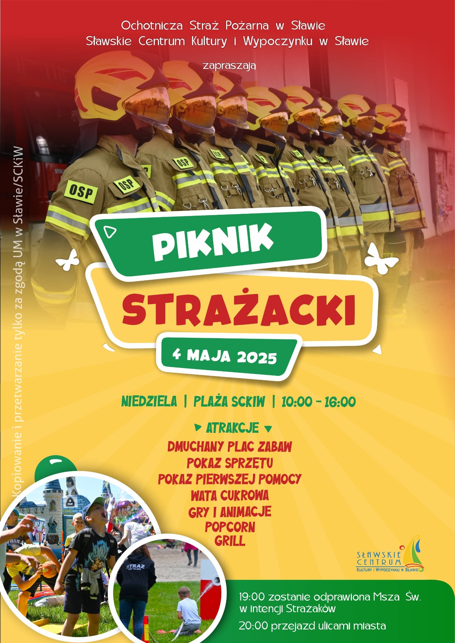 piknik strażacki sława